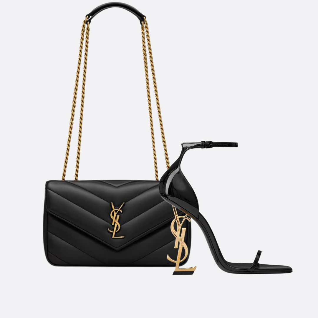 YSL SIGNATURE SET– LOULOU BAG & OPYUM SANDAL
