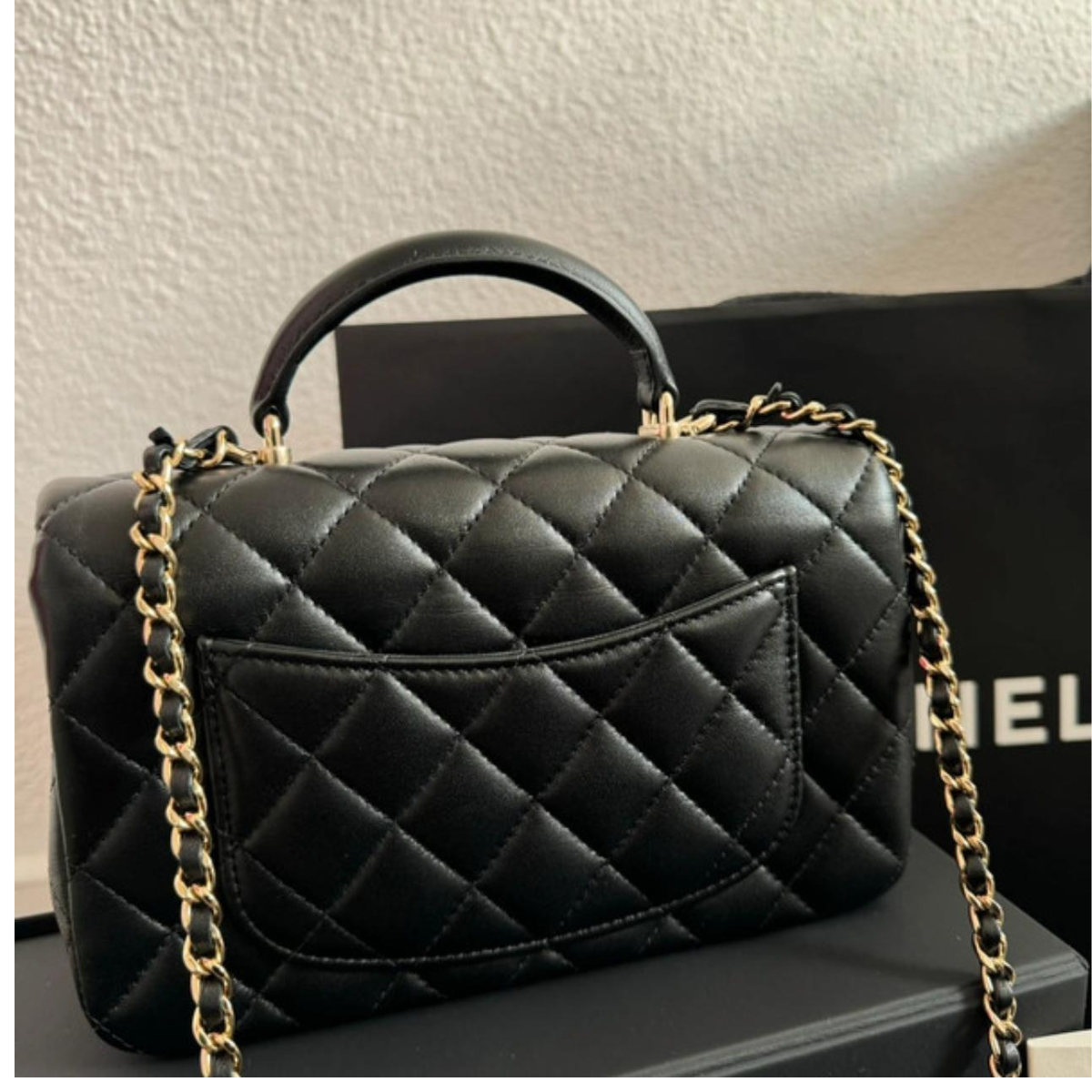 CHANEL MINI FLAP BAG – BLACK