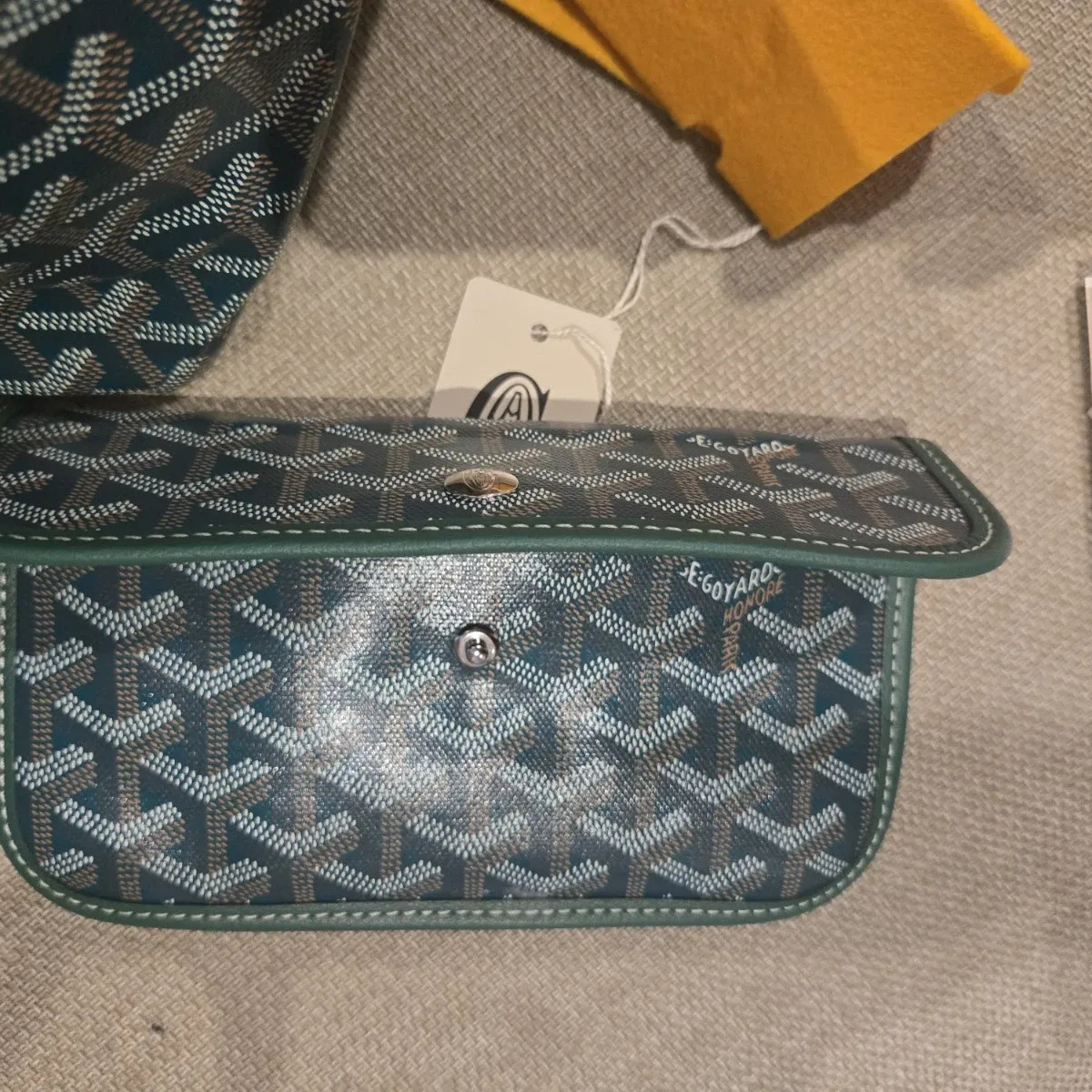 GOYARD SAINT LOUIS GM TOTE BAG – GREEN
