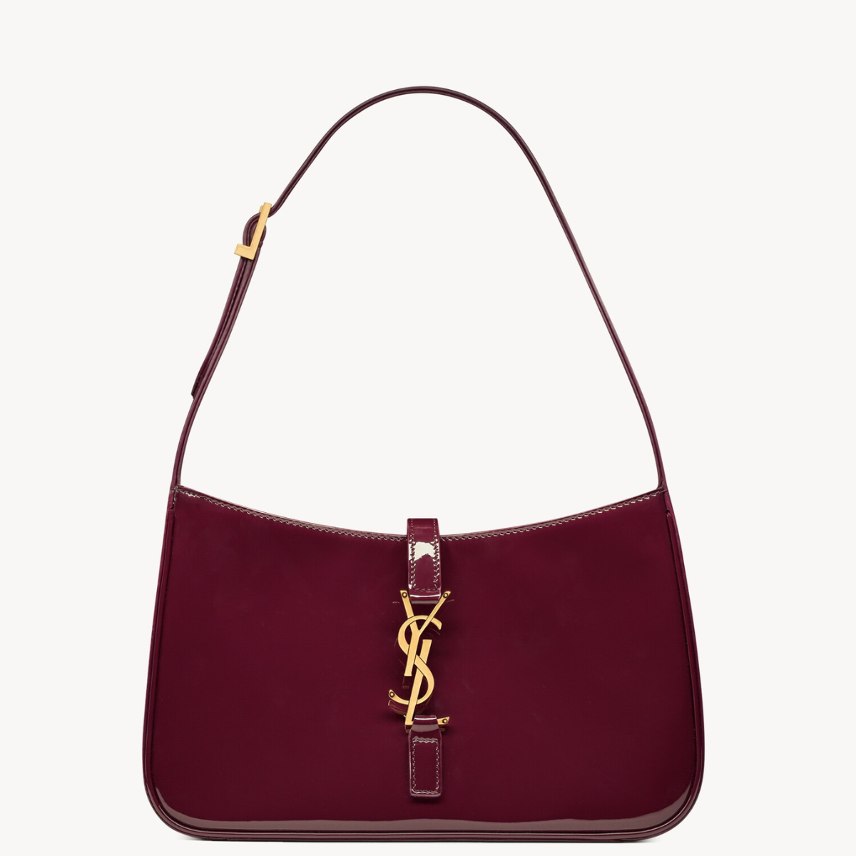 YVES SAINT LAURENT LE 5 À 7 BAG IN PATENT LEATHER