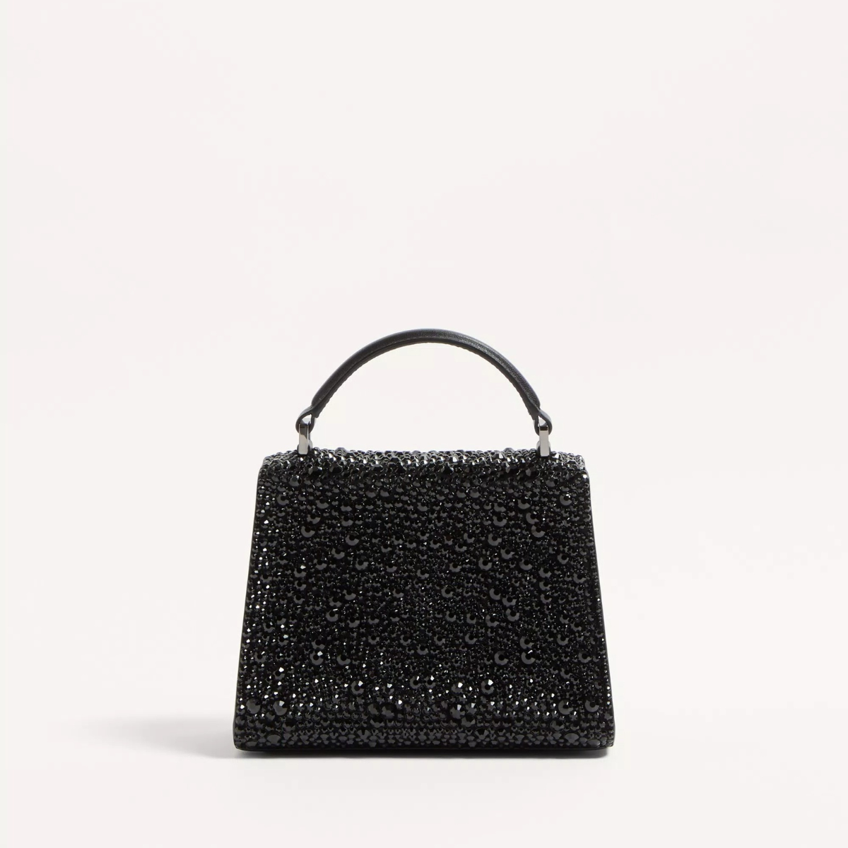 VALENTINO GARAVANI VSLING MINI BAG WITH CRYSTALS IN BLACK