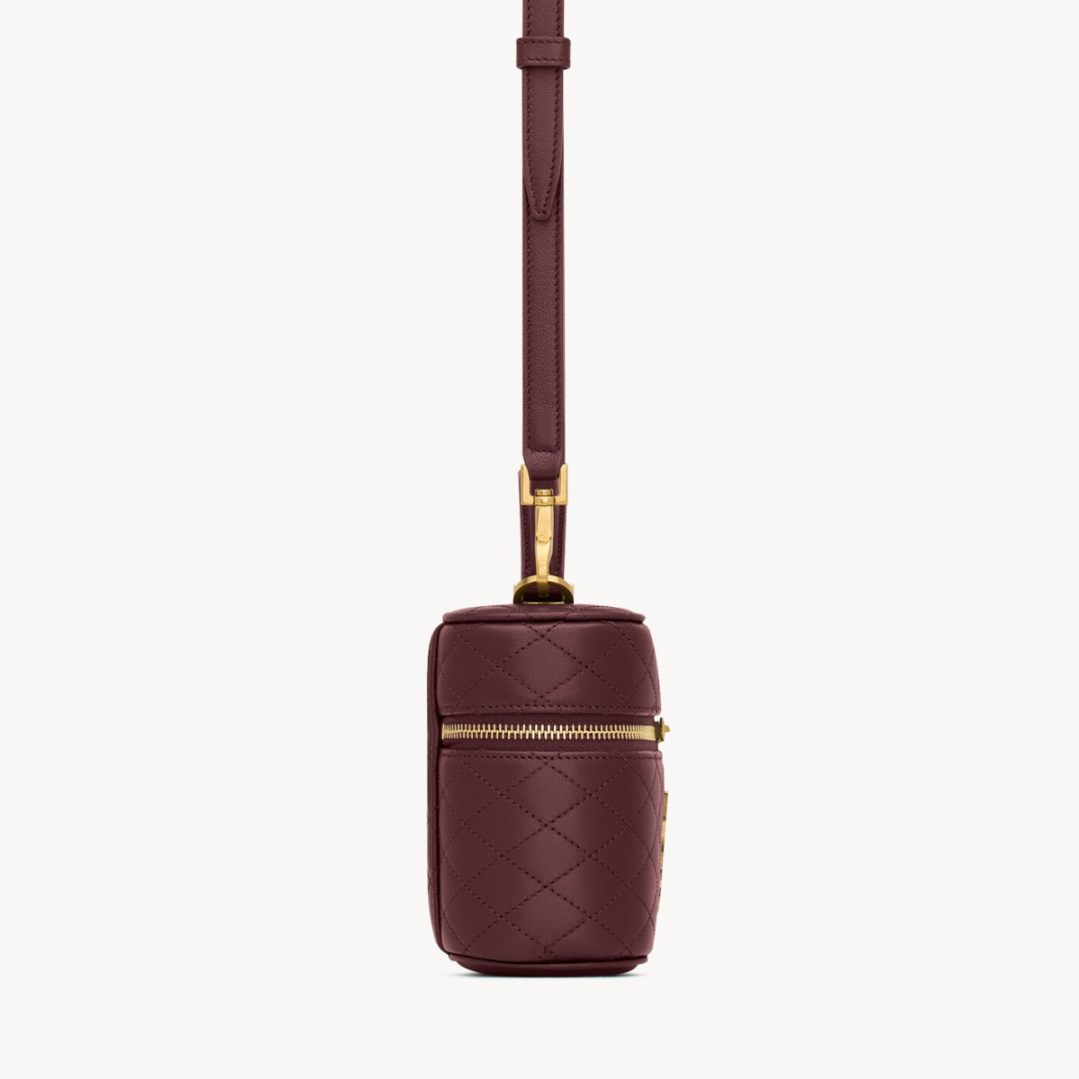 YVES SAINT LAURENT GABY VANITY CASE IN LAMBSKIN LEATHER
