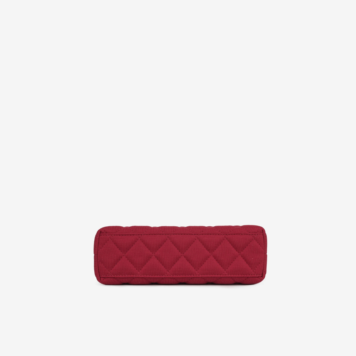 CHANEL MATELASSÉ HANDBAG IN RED CANVAS