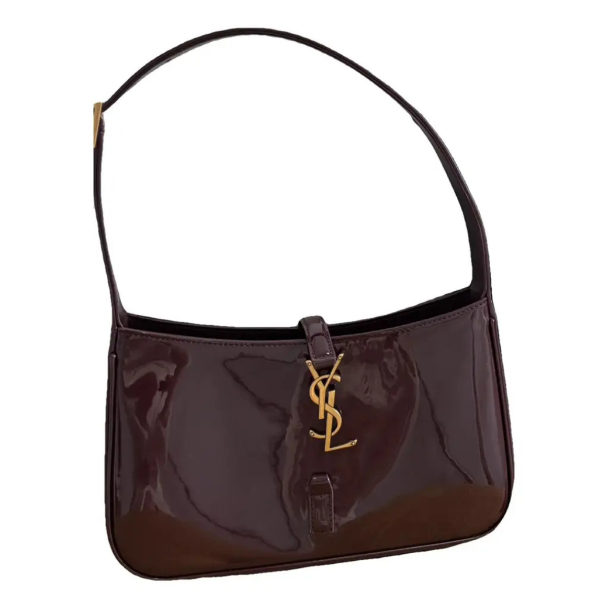 YVES SAINT LAURENT LE 5 À 7 BAG IN PATENT LEATHER