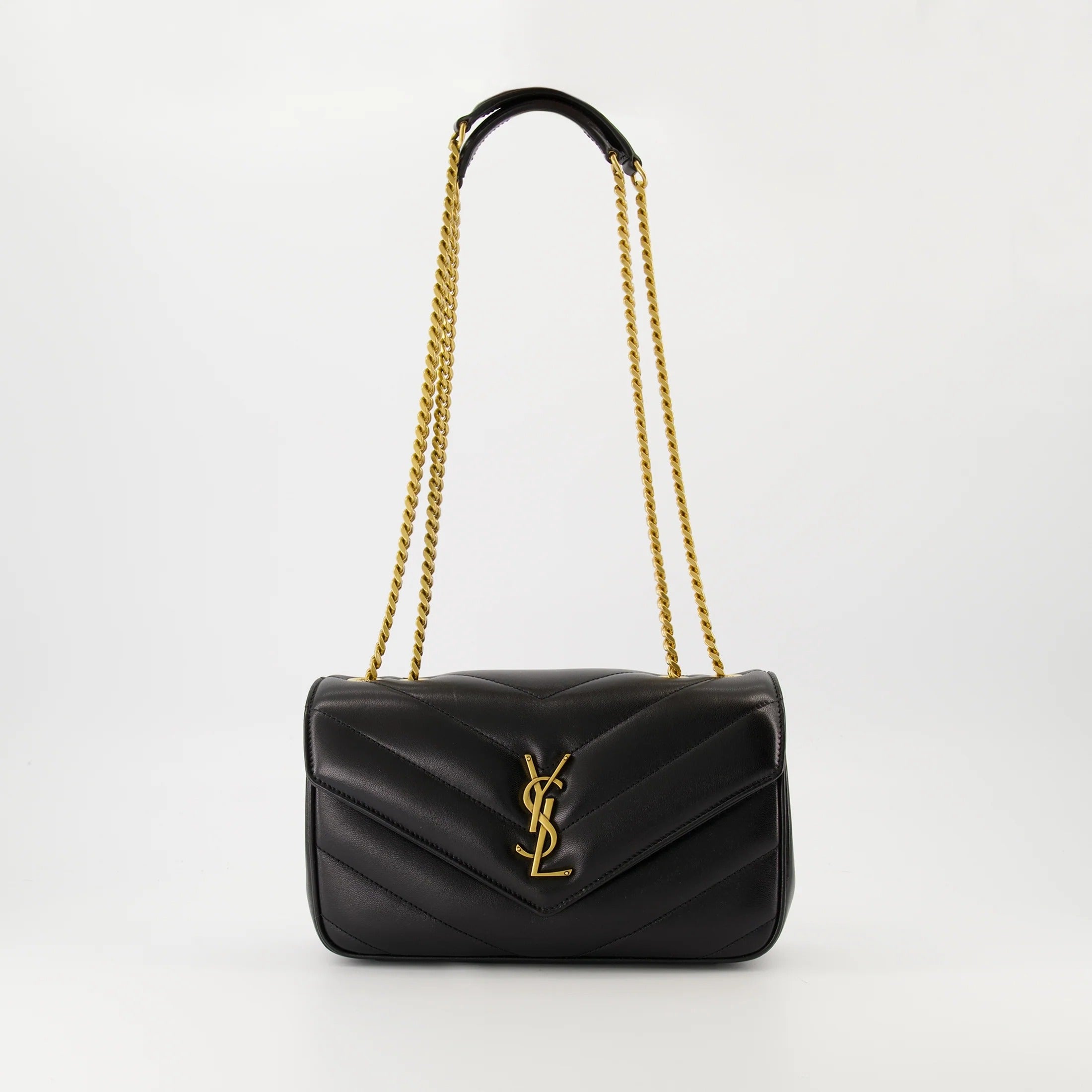 SAINT LAURENT LOULOU SMALL MATELASSÉ BAG