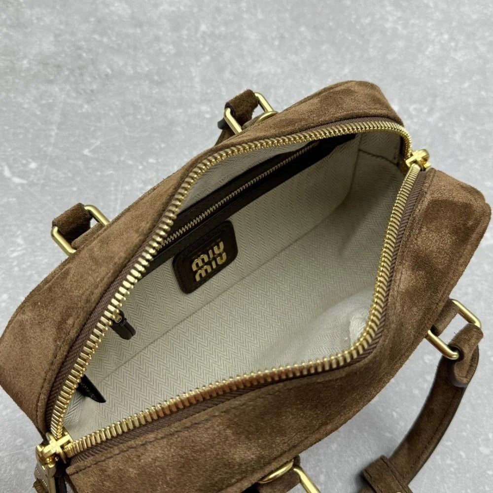 MIU MIU ARCADIE QUILTED TOTE
